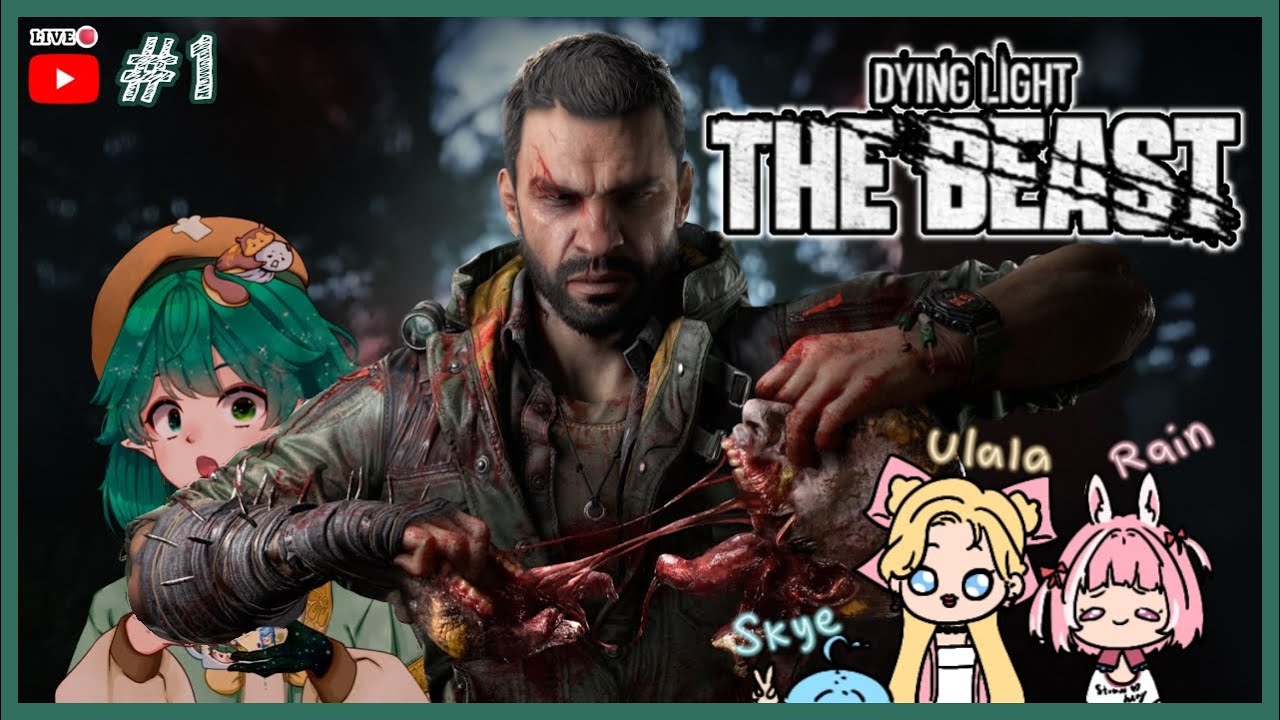 【DYING LIGHT:THE BEAST】ZOMBAAAAHHHH【ArashiNebula | HOSHIZORA】