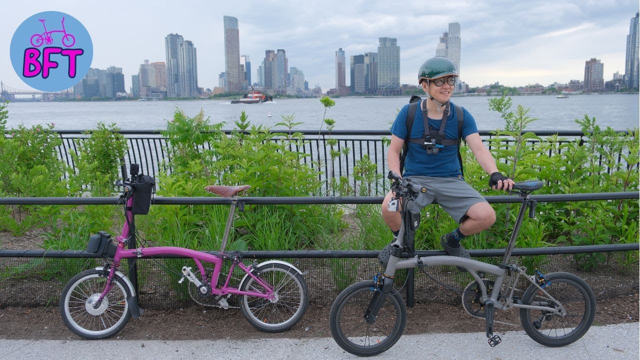 What It's Really Like Riding Through New York City During The Summer 2024 Folding Bikes
