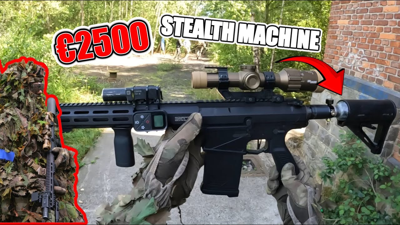 MTW 308 WRAITH X IS A BEAST!! - Trancentral Belgium - TwinAirsoft