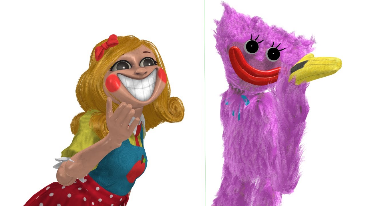 mmd poppy playtime heartpie dancehall ms delight and kissy missy