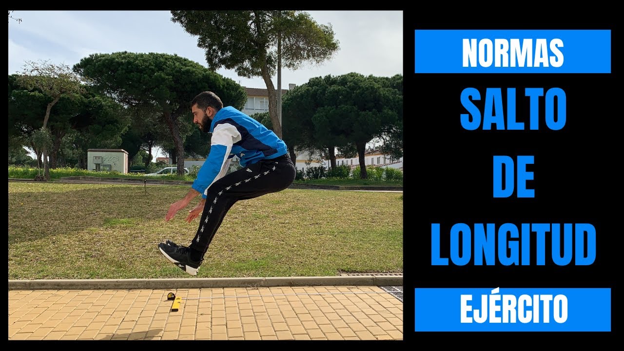 ✅Normas SALTO DE LONGITUD✅ Pruebas Físicas Ejército Español
