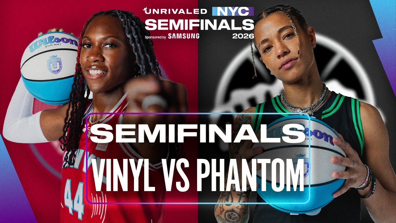 VINYL vs. PHANTOM | Semifinals Live from NYC | Unrivaled Basketball