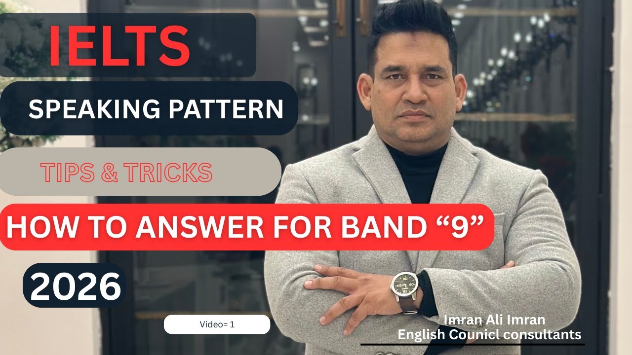 IELTS Speaking Pattern Explained | Proven Tips to Score Band 8–9 | Speaking English |