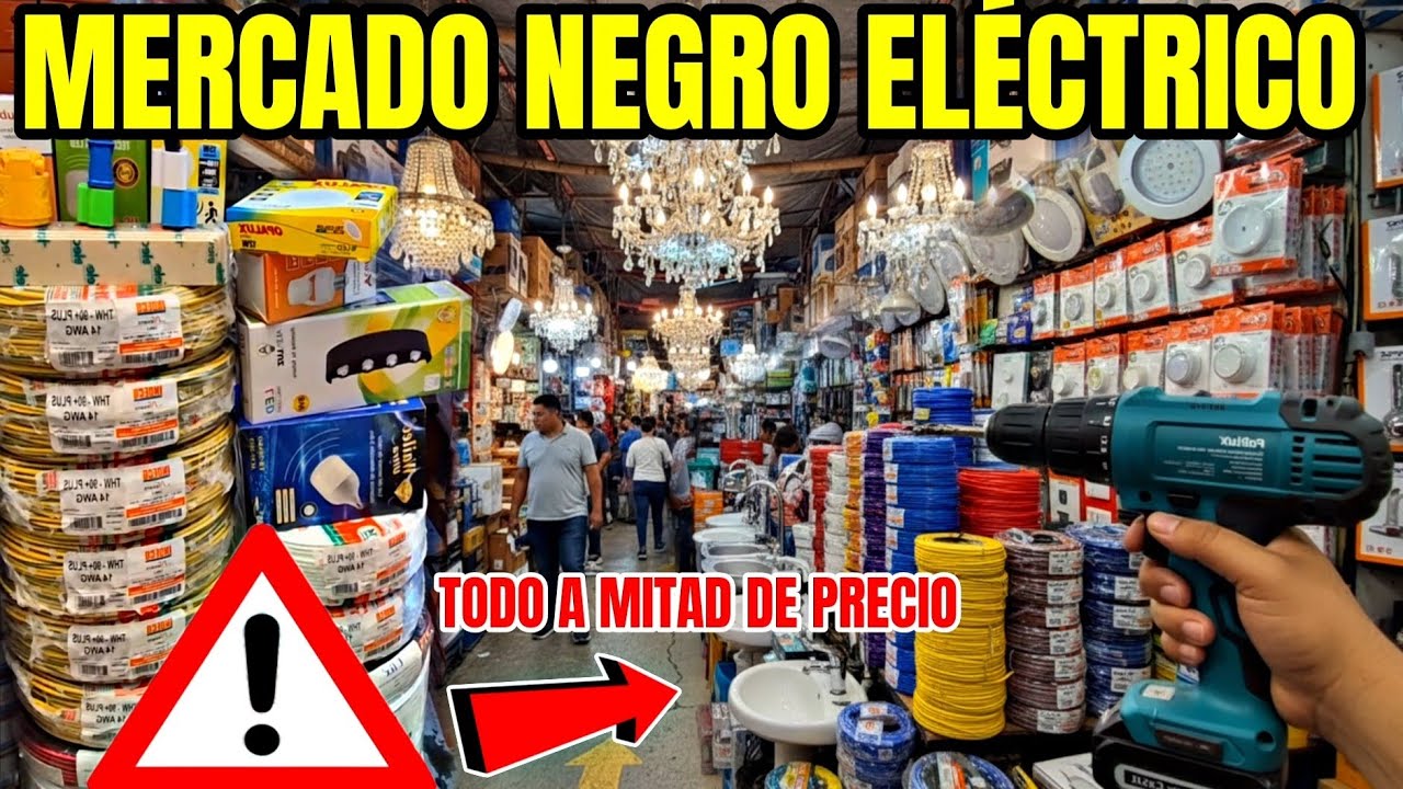 ⚡ Mercado Negr0 Eléctrico: ¿Todo realmente a mitad de precio? Av. ARGENTINA 