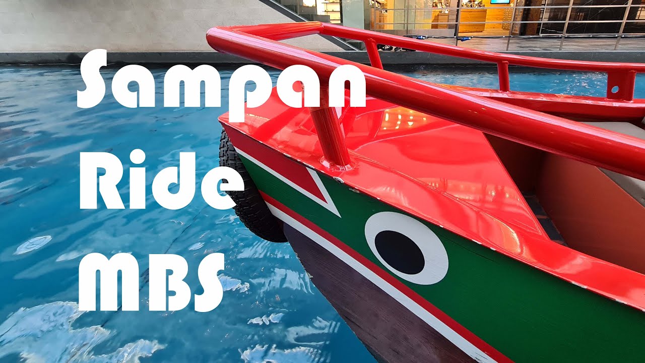 Sampan Ride Marina Bay Sands The Shoppes