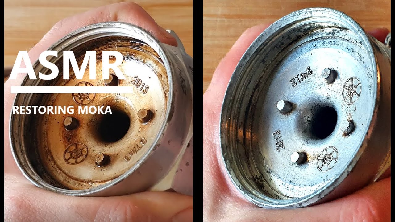 Restoring Italian Moka pot ASMR