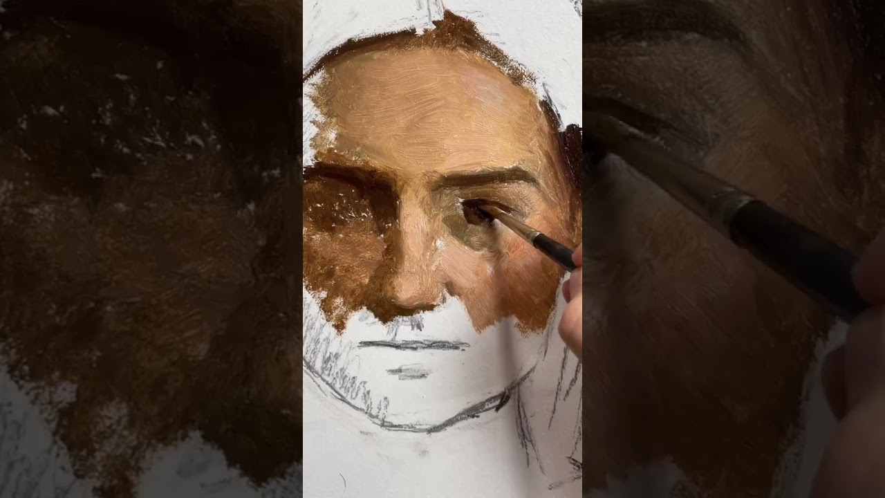 Painting a Portrait Start to Finish