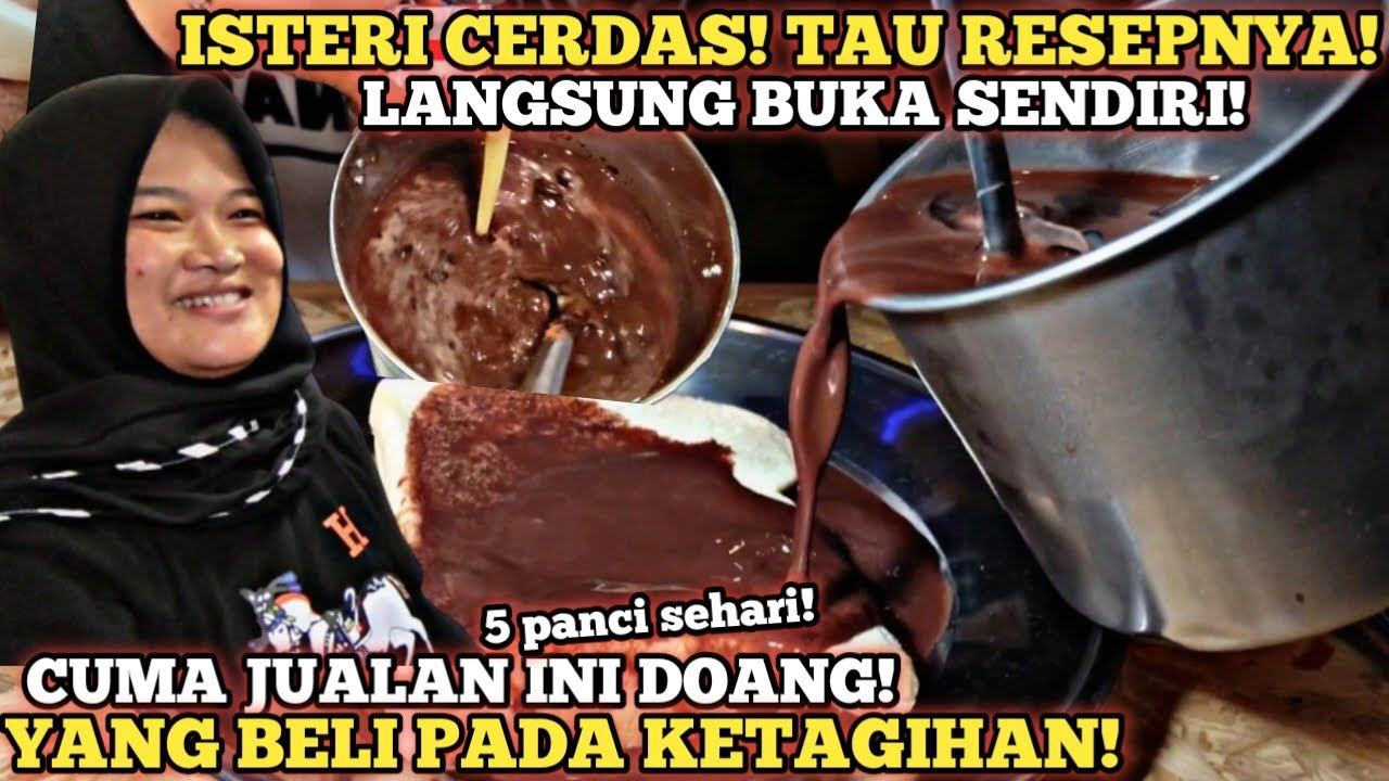 TERNYATA INI RAHASIA RESEP ES COKELAT VIRAL MODAL 3 JNS BUBUK SEHARI LUDES 5 PANCI | ide bisnis 2023