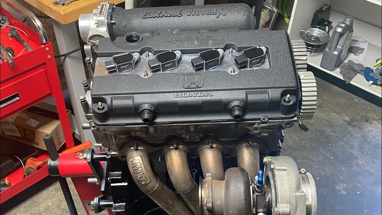Assembling a B20 Vtec Turbo