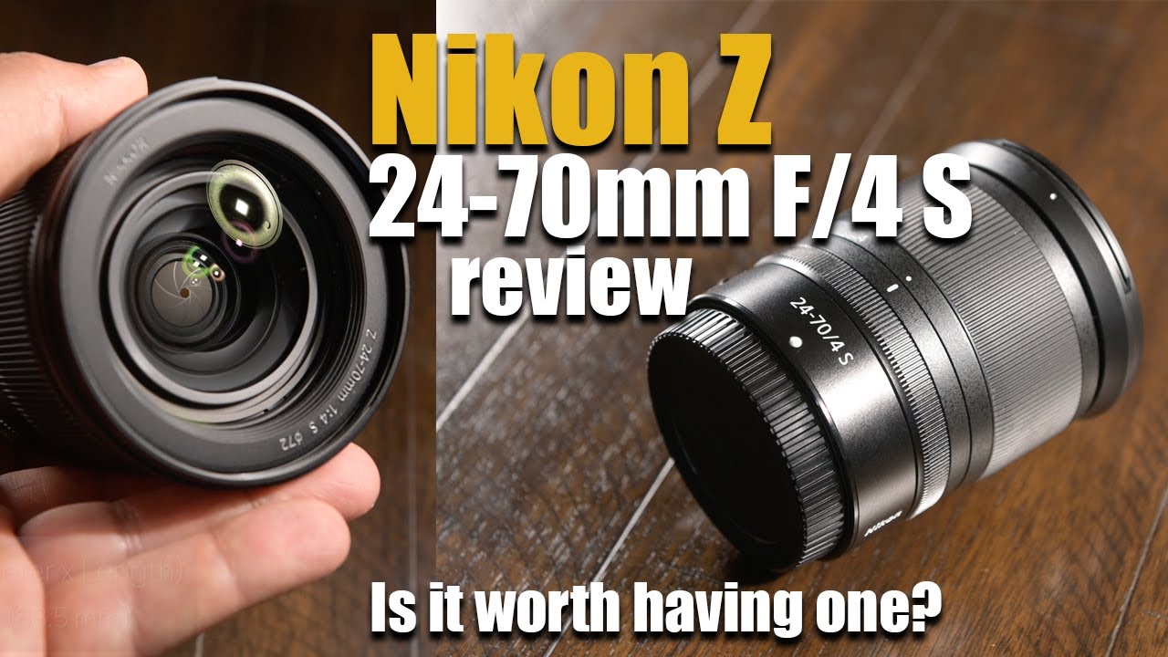 Обзор объектива Nikon Z 24-70mm f/4 S для беззеркальных камер Nikon Nikkor z50 z5 z6 z7 Z6s z7s K...