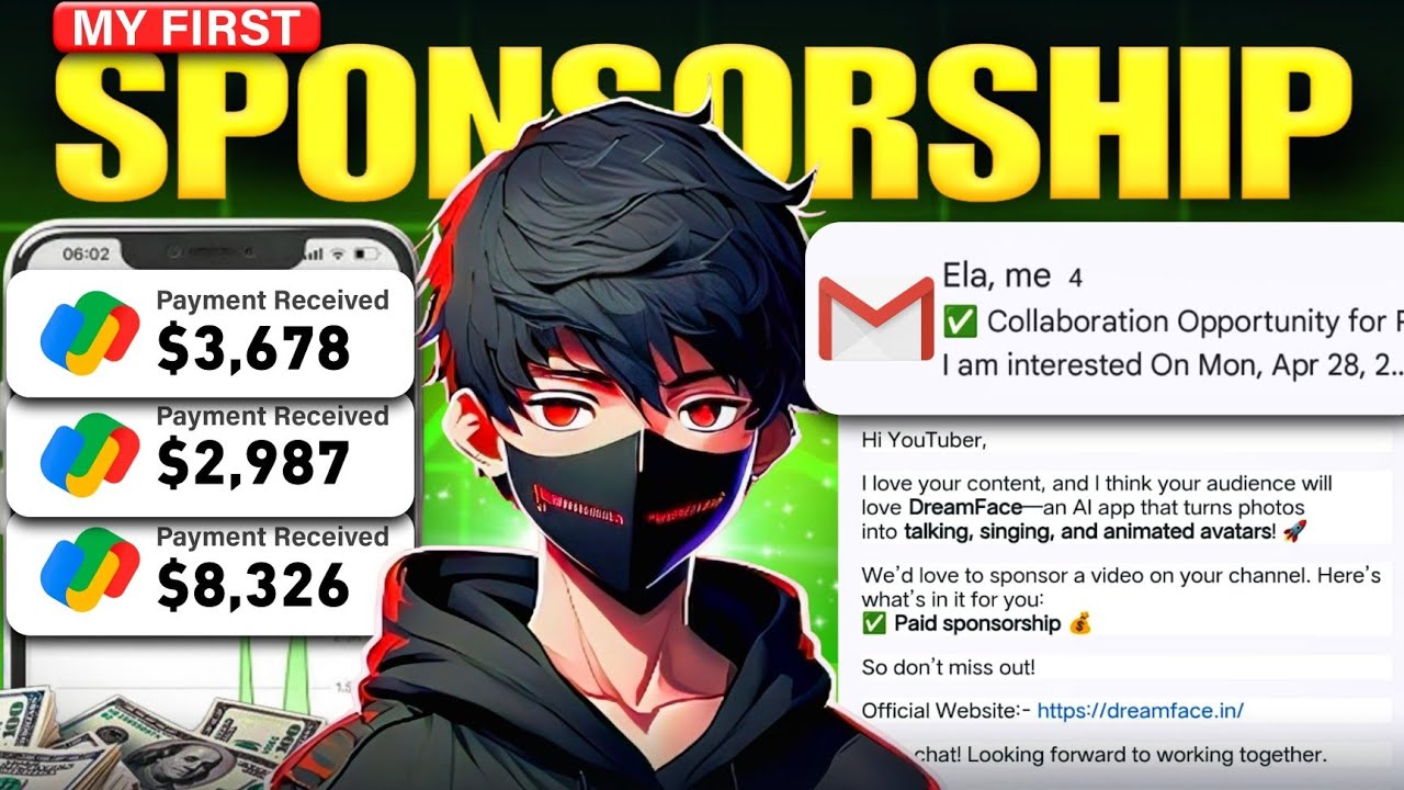 How I get SPONSERSHIPS In Every video ? 🤑