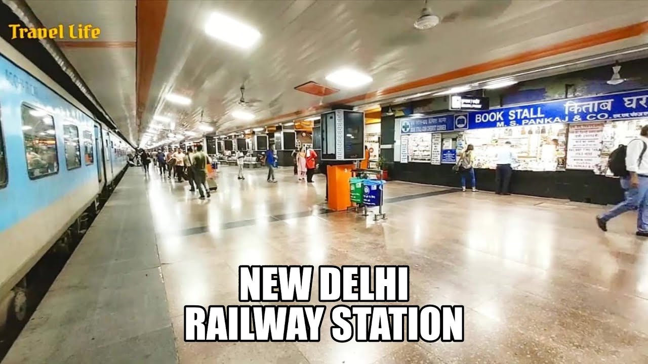 New delhi railway station | Platform 1 | paharganj side | ndls |