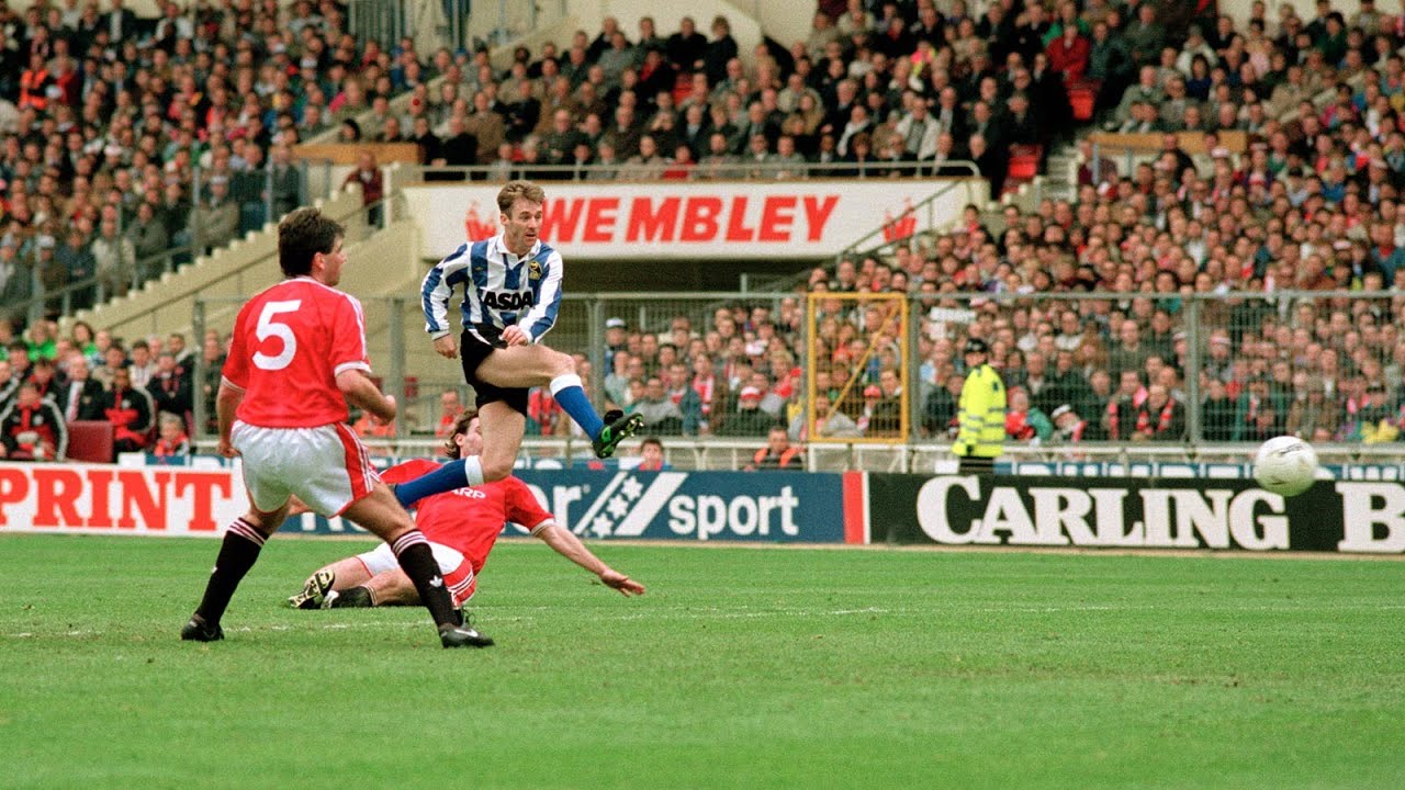 Sheffield Wednesday 1 Manchester United 0 | Rumbelows Cup final winning goal!