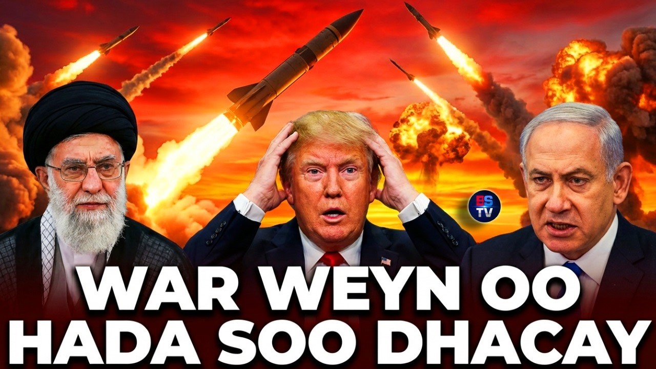 WAR WAYN OO HADA KASOO BAXAY WASARADDA GAASHAAN DHIGA IRAN