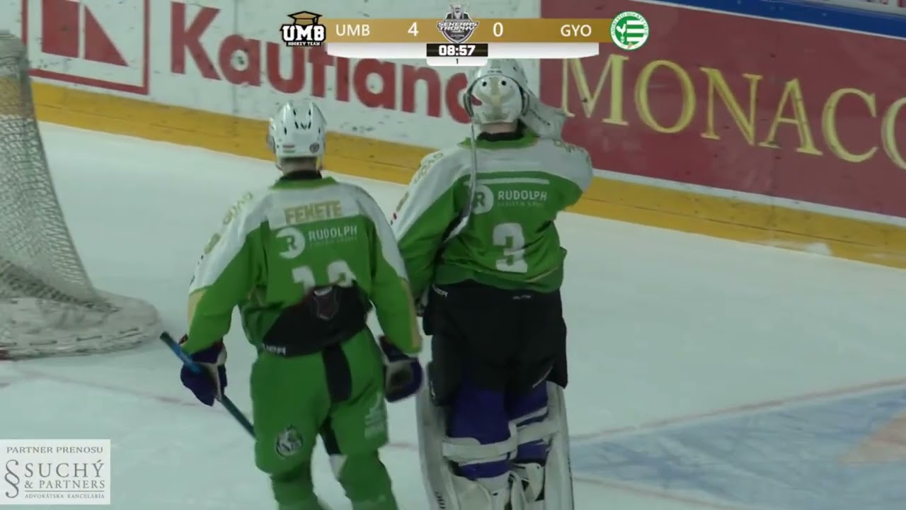 HIGHLIGHTY: 5. Finálový zápas - UMB Hockey Team a UNI GYŐR ETO HC (EUHL) 10.04.2025