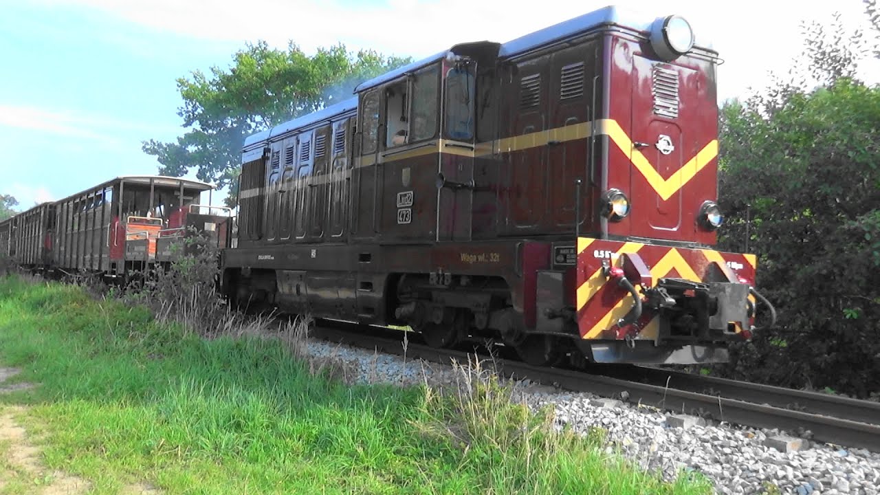 Nadmorska Kolej Wąskotorowa 2023 - wzdłuż szlaku Pogorzelica - Trzęsacz [OPIS]