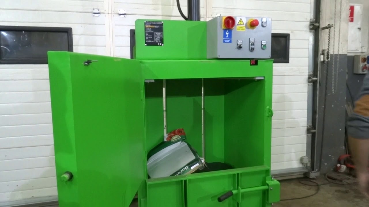 Belownica pionowa, prasa do makulatury BARTONTECH 50Plus