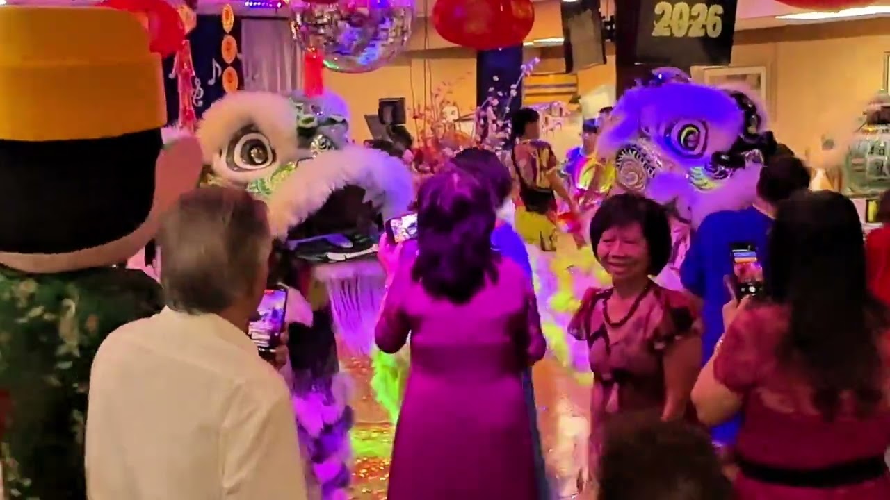 TT Cao niên Mai vàng Múa Lân mừng  Xuân Bính Ngọ Mùng 4 Tết,thứ sáu 20-2-2026.