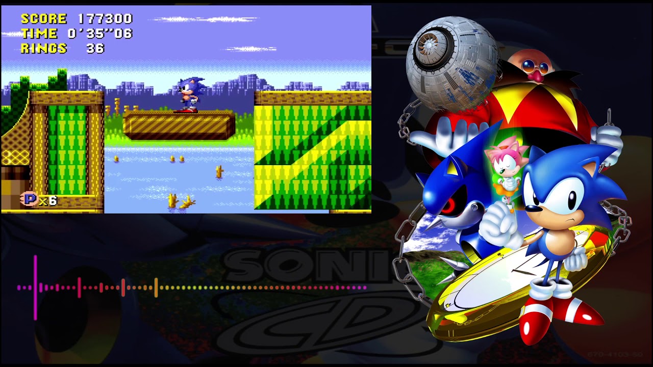 Sonic CD [JP/PAL] - Quartz Quadrant Past (CPS-2 Remix)