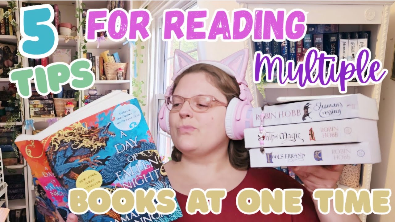 5 Tips For Reading Multiple Books at ONE Time! | 📚💫📖🪄
