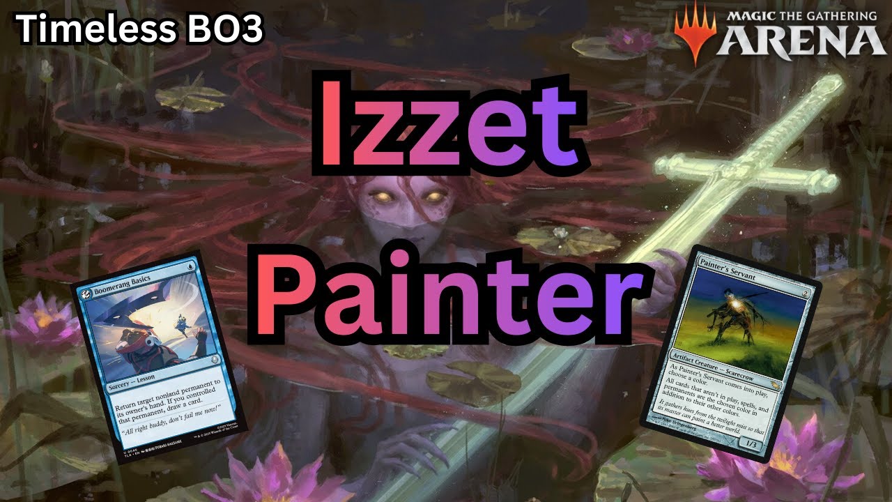 Painting Over Necro in Timeless! UR Painter Combo w One Ring & Boomerang Basics is Competitive? MTG