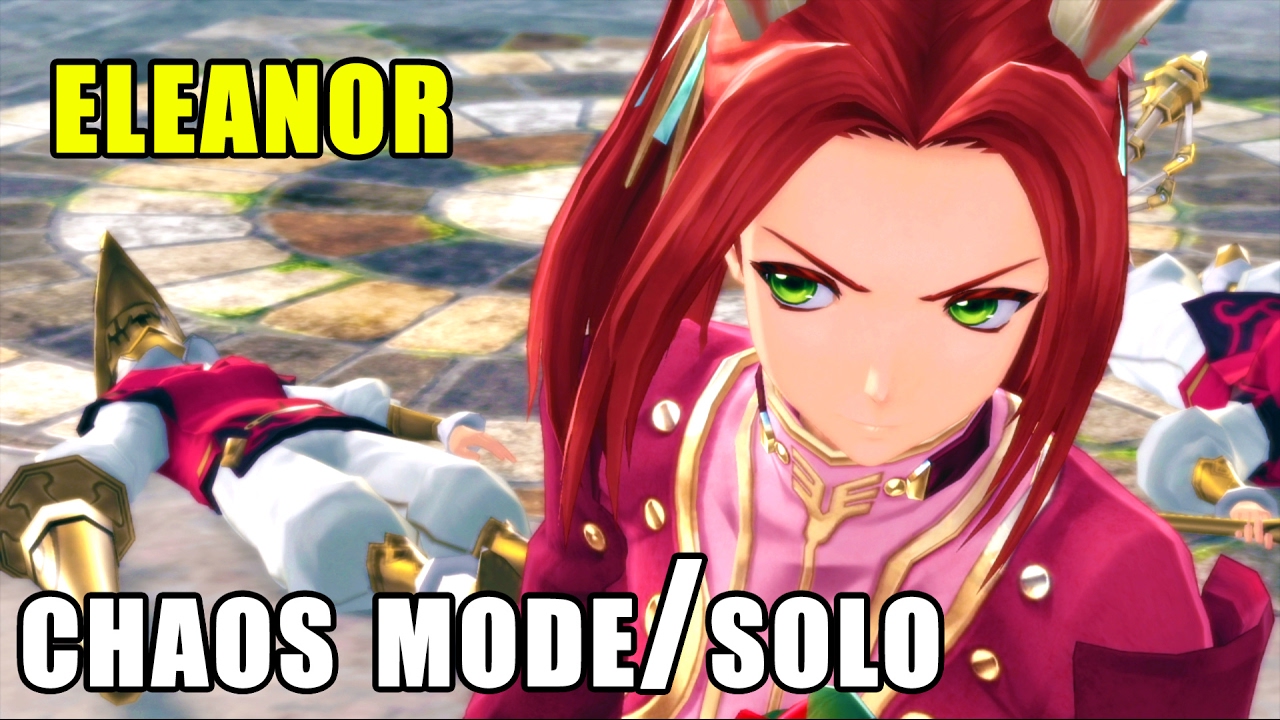 Tales Of Berseria (Chaos Mode /Solo) - BOSS Eleanor 1 Gameplay 1080p 60FPS
