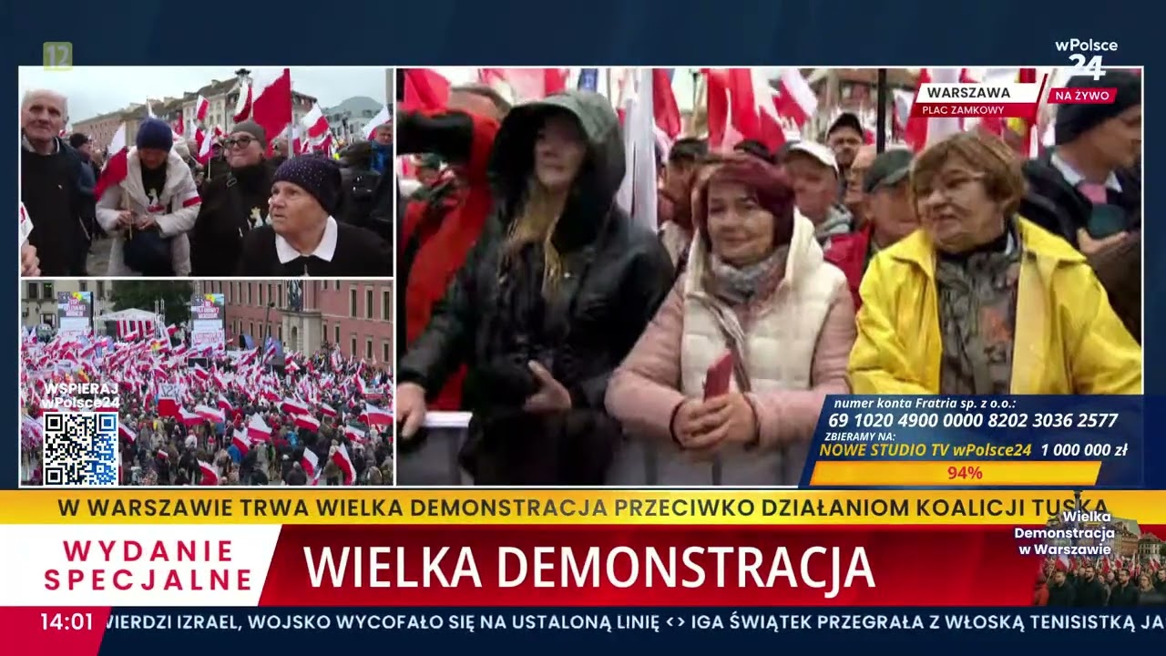 Rozpoczęła się wielka demonstracja! - relacja: M. Zemła