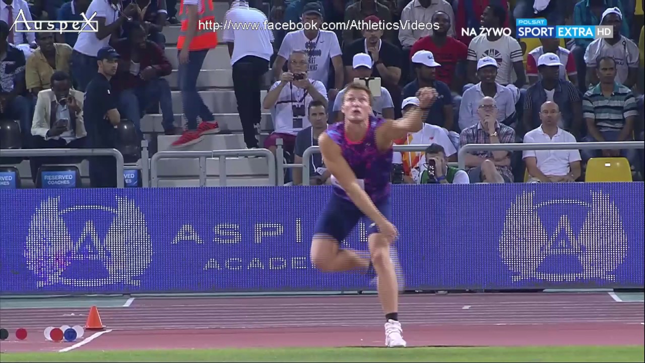 Thomas R&ouml;hler 93.90 NR 2nd best performer ever Doha 2017
