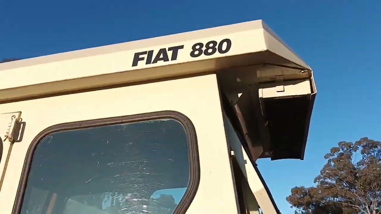 Fiat 880 first video