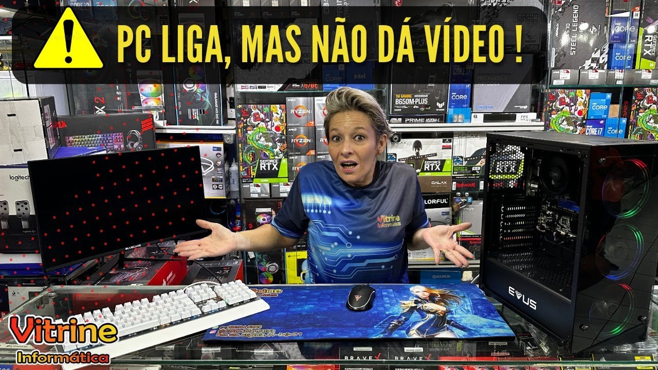 DICA RÁPIDA E FÁCIL : SEU PC LIGA, MAS NÃO TEM IMAGEM NO MONITOR
