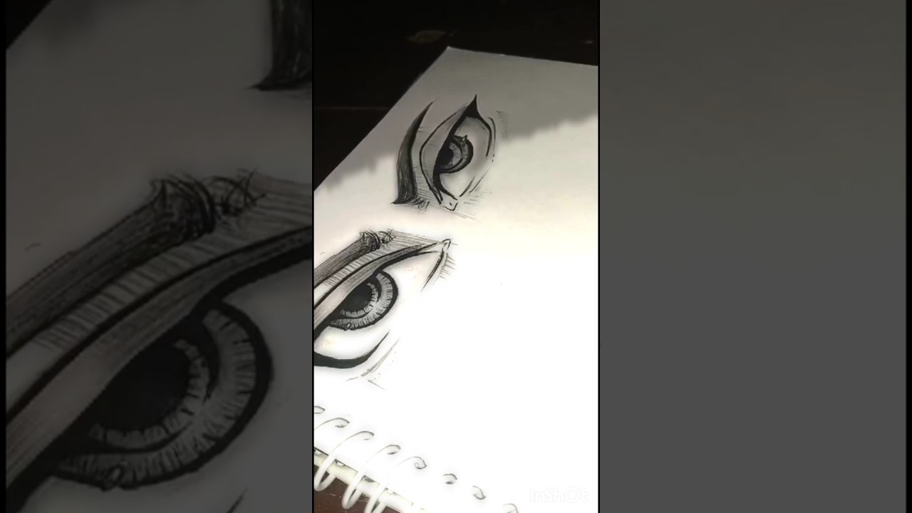 demon eye.. 👀|| how to draw demon eye (in description) |harshita