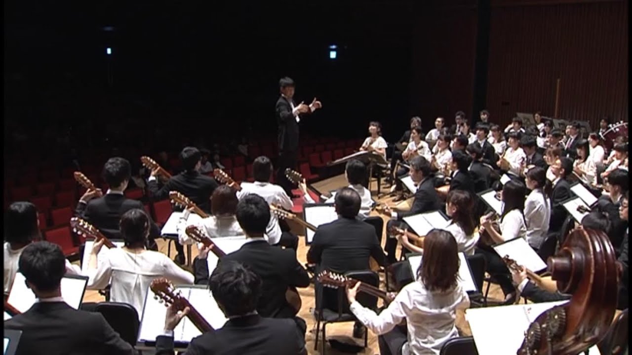 狂詩曲「海」　鈴木静一　中央大学音楽研究会マンドリン倶楽部
