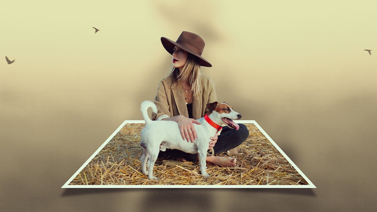 3D Pop Up Effect - Photoshop Tutorial
