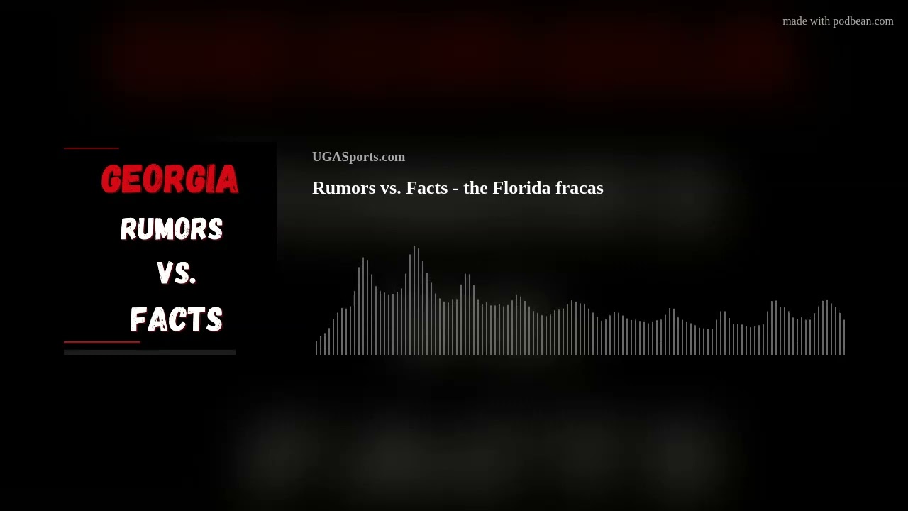 Rumors vs. Facts - the Florida fracas