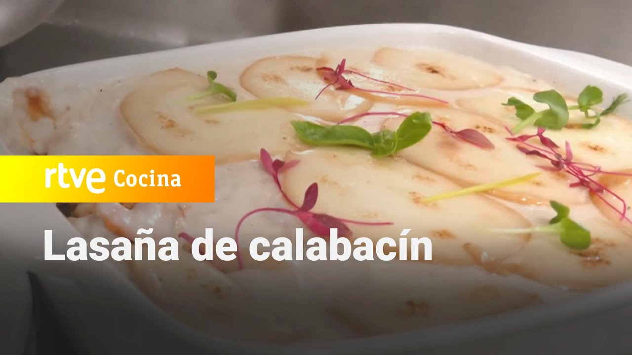 Lasaña de calabacín - Aquí la Tierra | RTVE Cocina