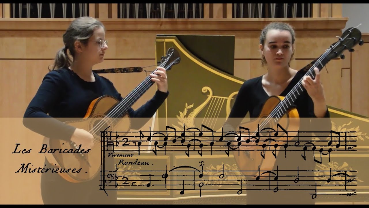 Les Baricades mistérieuses - François Couperin (Duo Odelia, romantic guitars)