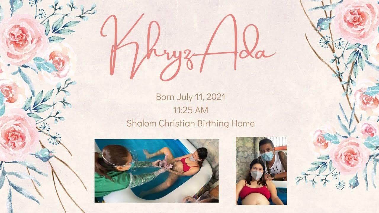 Birth VLOG | Waterbirth of Baby Khryz Ada