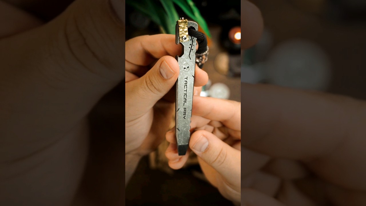 the EDC Pry Tool for a real Monster! did someday Sterling Silver? #edc