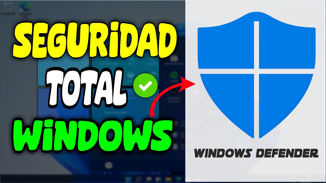 Haz esto y tu PC quedar&aacute; blindada 🔥 | Windows Defender 2025