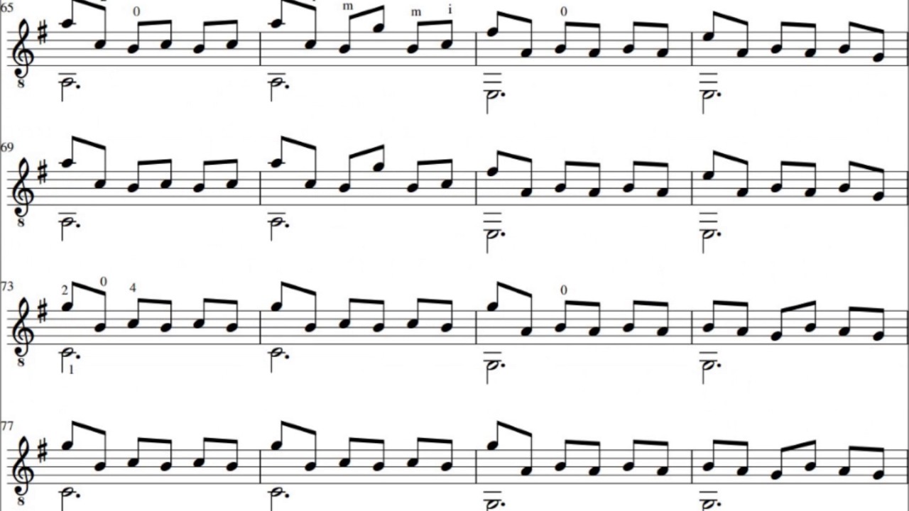 Tiersen - La Valse d'Amélie (Guitar arrangement)