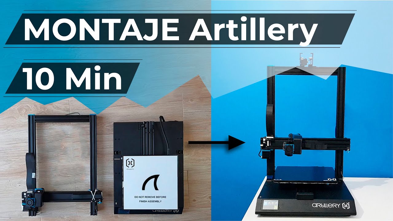 🚀 MONTAJE ARTILLERY X1 ó X2 y Calibrar CAMA en 10 MINUTOS 🚀