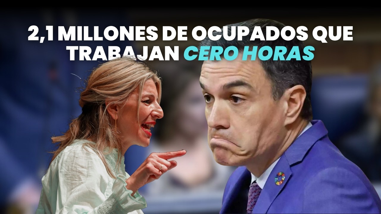 2,1 millones de ocupados que trabajan cero horas