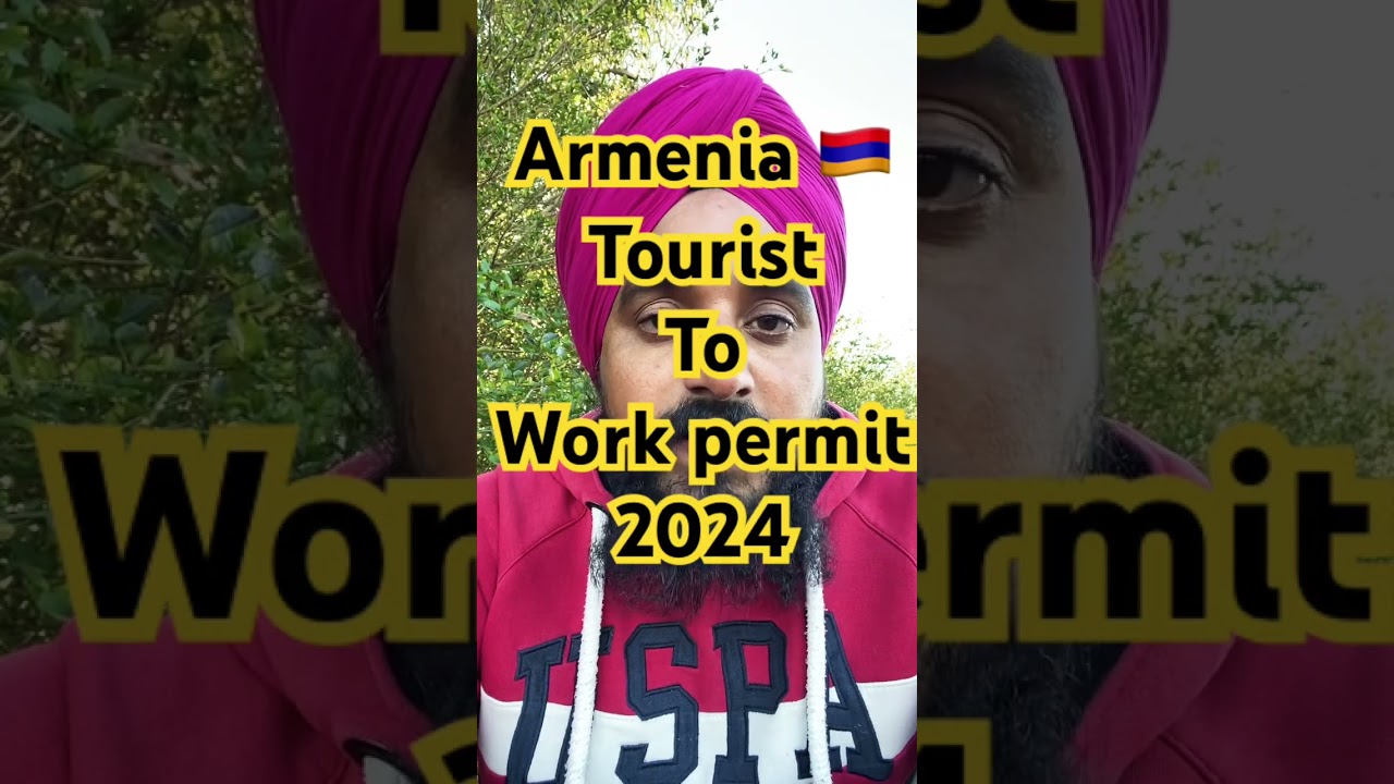 Armenia 🇦🇲 work permit 2024 // Tourist to work permit converted @sarwaraportugal