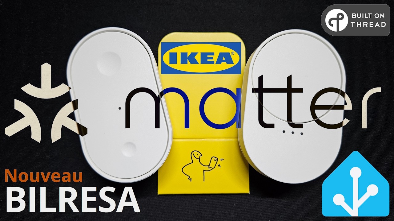 Ikea BILRESA  🪢Les télécommandes Matter sur Thread parfaites pour Home Assistant ?