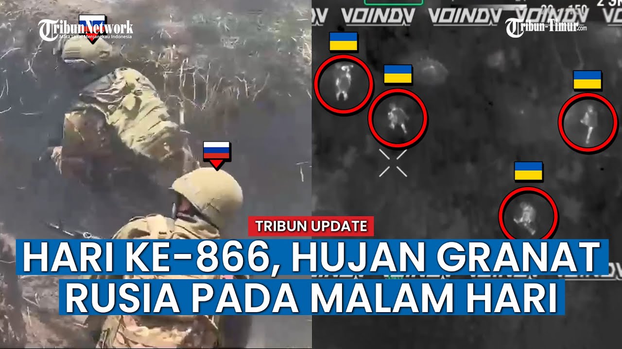 HARI KE-866 KONFLIK Rusia vs Ukraina, 27.000 UAV Ukraina Dihancurkan Sistem Pertahanan Udara Rusia
