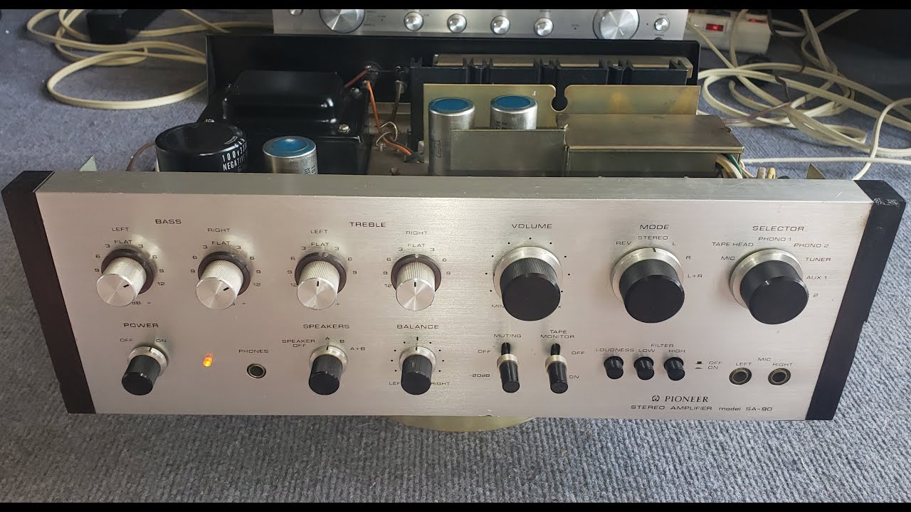 Amply cổ Pioneer đẹp xuất sắc chất &acirc;m cực kỳ hay. Pioneer SA 90 xuất &acirc;m tụ