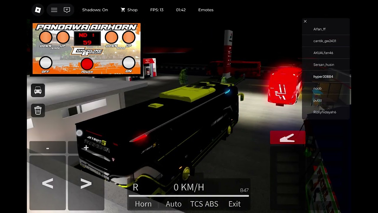 Bus basuri roblox