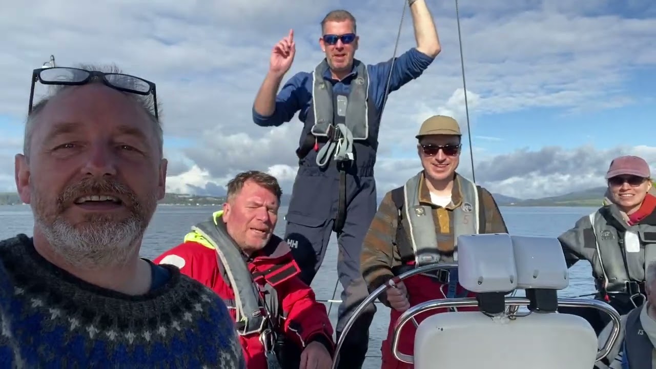 Sail training on the Clyde with Scotsail