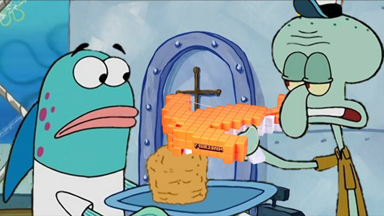You forgot your Minecraft Nerf crossbow
