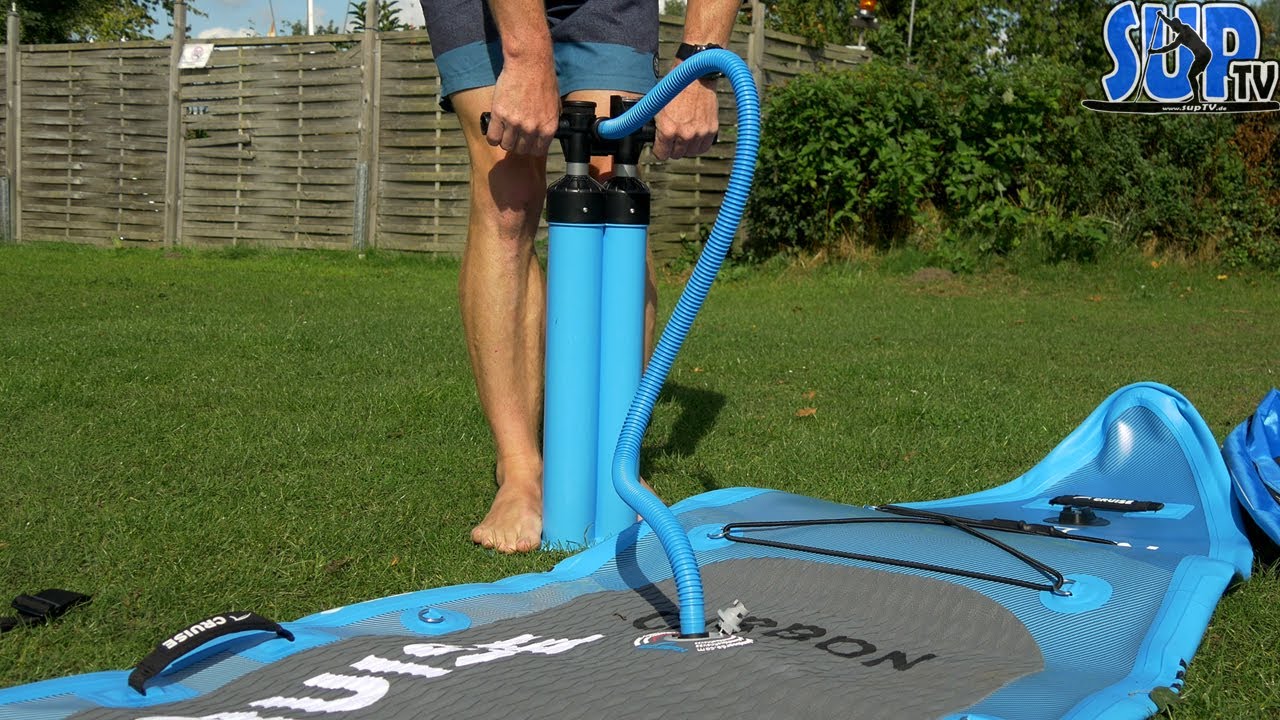 Anleitung: SUP-Board mit zwei Luftkammern (Double-Chamber) RICHTIG AUFPUMPEN | Tipps & Tricks